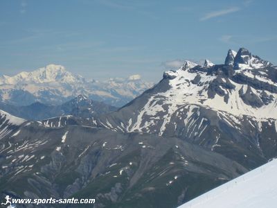 Ski d'été sur le glacier des 2 Alpes
