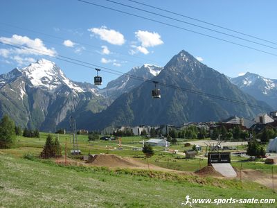 Photo de la Muzelle et de la pointe de Venosc aux Deux Alpes