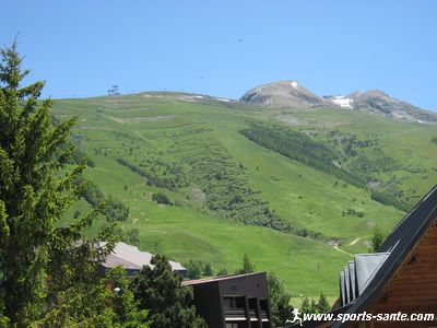 Photo du Diable et de la piste de descente Vtt aux 2 Alpes