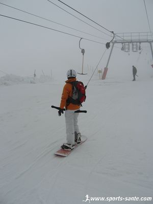 Photo d'un téléski pioches