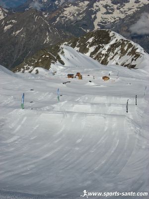Photo bosses snowpark 2 Alpes été