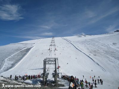 Photo du domaine du glacier des 2 Alpes en Oisans