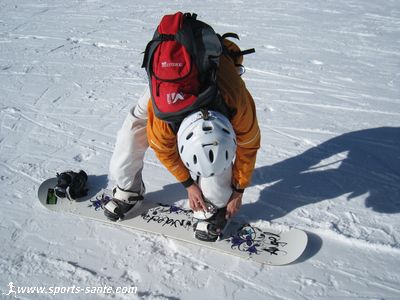 Vidéo Joan, découverte snowboard, 6 ans