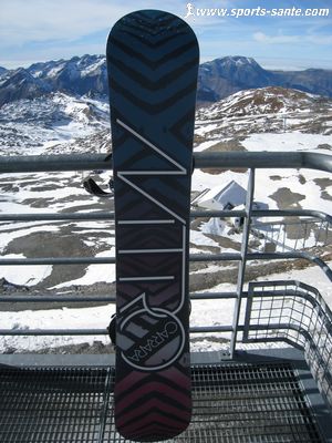 Image de la semelle de la planche Carrara Nitro 2010