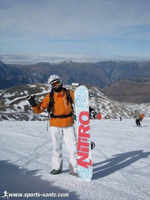 Photo du dessin de la semelle du snow Fate 2010