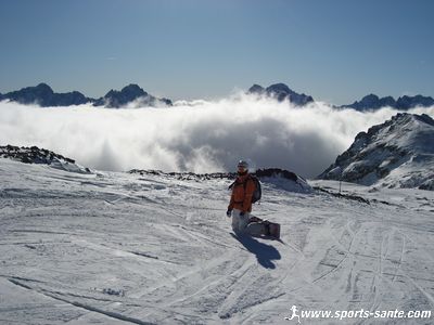 Photo sur la piste de Jandri 2 Alpes