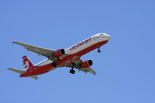Photo d'avion au décollage