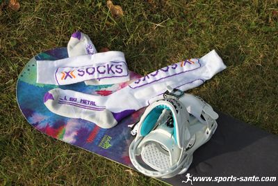 Chaussettes de sport d'hiver ski snowboard respirantes et chaudes X Socks