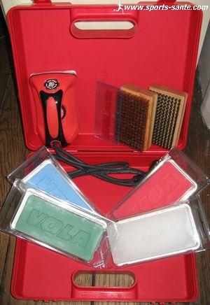 photo du matériel de fartage