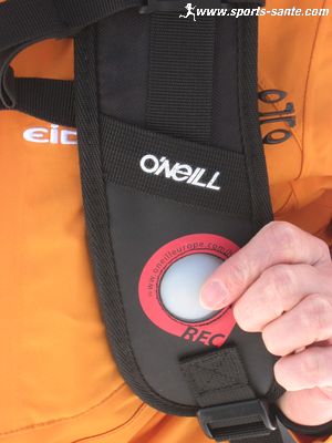 Image de la bretelle du sac à dos caméra ONeill