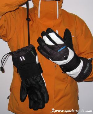 Photo de moufles pour le ski