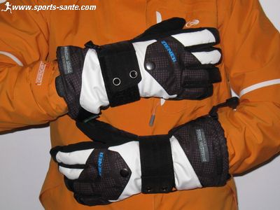 Gants de protection pour la pratique du snowboard : Maxwello AS de Ziener