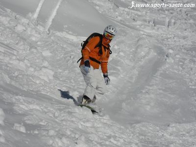 Photo de piste non damée