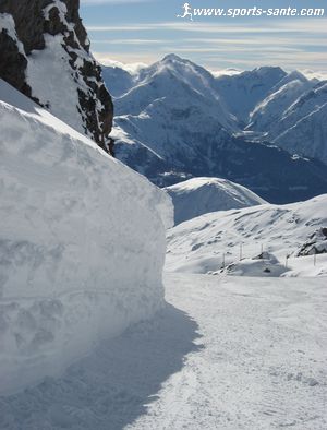 Image de la plus longue piste de ski du monde