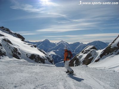 Photo depuis la piste de Sarenne Alpe d'Huez