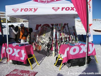 Stand Roxy à l'Alpe d'Huez
