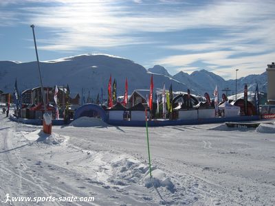 Photo du village de tests de ski Alpe Huez