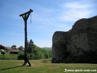 Visite du chateau de Montcornet en Ardenne près de Charleville Mézières (08)