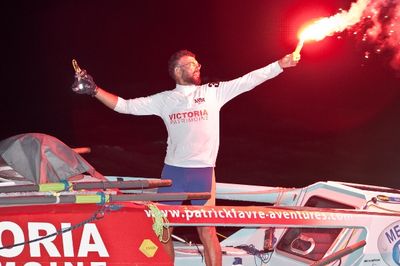 Photo de l'arrivée de Patrick Favre