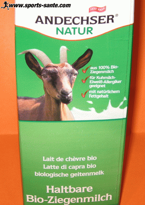 Lait de chèvre bio, lait issu de l'agriculture biologique