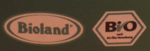 Logo bio et bioland allemand