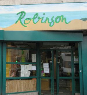 Entrée du magasin des NouveauxRobinsons