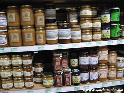 Le rayon miel issu de l'agriculture biologique