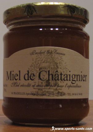 Vente miel bio de chataignier produit et récolté en France (Cevennes - Gard 30 - Languedoc Roussillon) : Miellerie Michel Pradeilles, apiculteur professionnel (récoltant certifié AB Agriculture biologique)