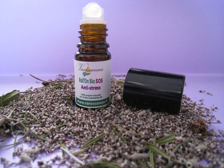 Synergie he anti stress en application cutanée et olfactive