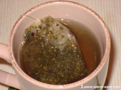 Photo d'infusette de tisane bio