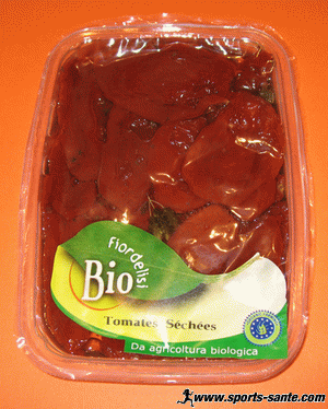 Tomates séchées bio faites en Italie