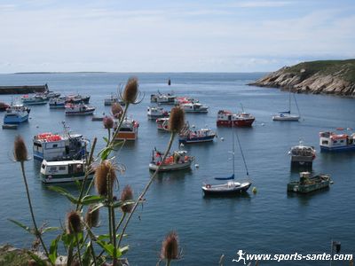 Photo du port crabier du Conquet Finistère