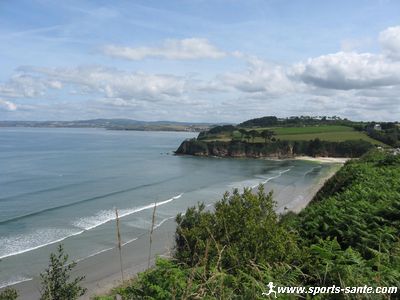 Photo de la plage du Ris à Douarnenez en Finistère