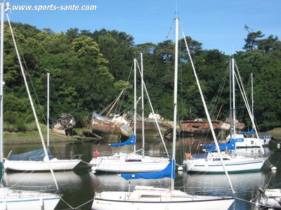 Photo du port de plaisance de Douarnenez