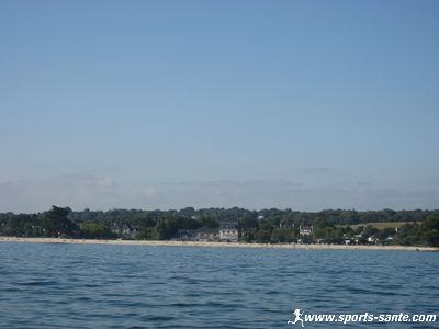 De la plage de Kerleven à l'entrée du Port de la Forêt Fouesnant