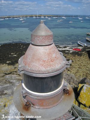 Le feu de Fort Cigogne en Sud Finistère