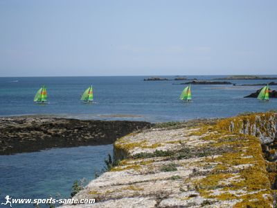 Photo de multicoques de plage Ecole des Glénans