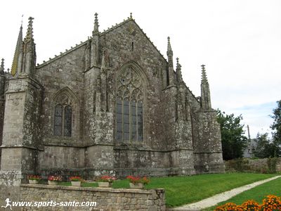 Photo de Notre Dame de kernascléden en Bretagne