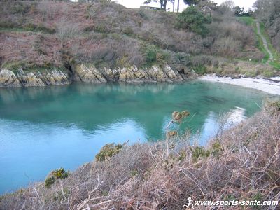 Photo d'une ria sur la côte à Moëlan sur Mer