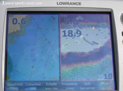 Photo de GPS de pêche