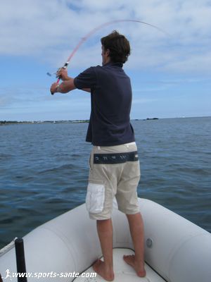 Pêche au bar en baie de Concarneau