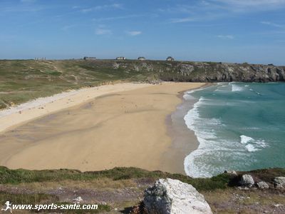 Photo des dunes de Penhad à la pointe de Toulinguet