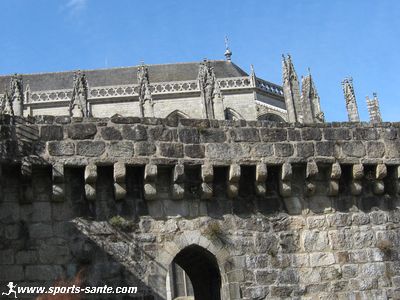 Photo des remparts ceinturant Quimper