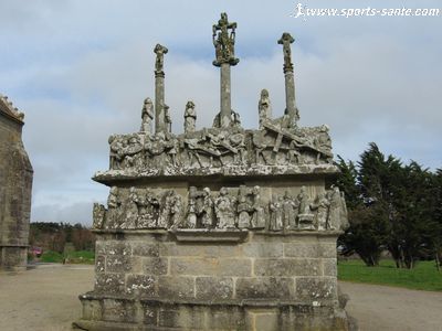 Détail du grand Calvaire de Tronoën