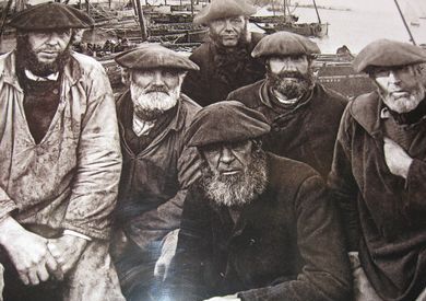 Photo des pêcheurs de Saint-Guénolé