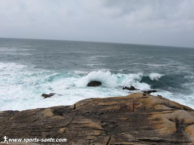 Photo du rocher du préfet à Saint-Guénolé en Finistère