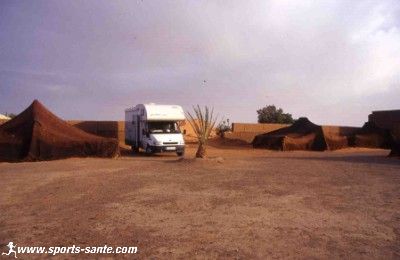 Photo de campement marocain