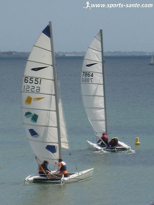 Photo de Dart 18 sur l'eau