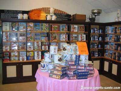 Produits de la biscuiterie Bretonne