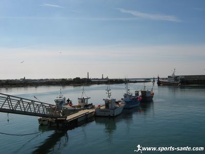 Photo du port de Saint Guénolé